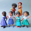 Disney Encanto Movie Cartoon Figure Models 6Pcs/set Encanto Mirabel Action Toy Figures 10Cm Q Version Cake Ornaments Decorate. 