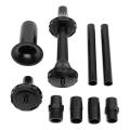 9Pcs Small Fountain Nozzle Kit Water Fountain Nozzle Heads for Pond Fountain Submersible Pump Pool. 