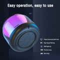 FunBug Mini 360° RGB Wireless Bluetooth Speaker with Stereo Bass, Woofer Home MP3 Player, Colorful LED, Portable Design, 5W Power, Bluetooth 5.0 Connectivity for Gaming, Smartphones with Memory Card, Built-in Mic & AUX Input for Mobile, Laptop & Computer. 
