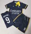 Benzema Real Madrid Football Away Kids kit 2023-24. 