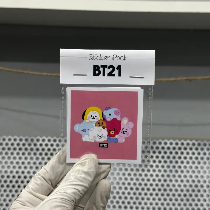 BT21 Waterproof Sticker Pack | BTS Stickers | Daraz.pk