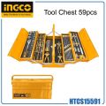 INGCO 59pcs Tool Chest set. 