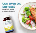 Norcod 500 Cod Liver Oil 500mg For Heart, Brain & Optimal Wellness 60s Softgels. 