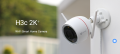 EZVIZ H3C 2K+ – 2K+ Resolution Indoor Wi-Fi Camera with AI Detection & Enhanced Night Vision. 