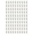 ZOROOM 100Pcs Hydroponic Sponge Cylindrical 19 mm for Vegetable Plant Cultivation in Net Pots, Plant Growth Accessories. 