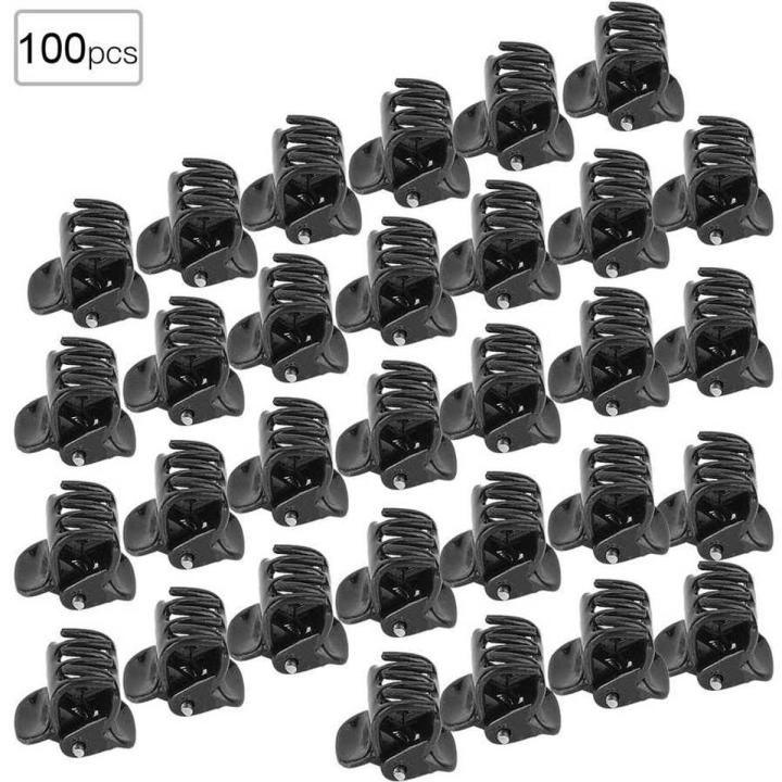 Clothing Hair Accessories Clips Black Clip Small Claw 100pcs Party Daily Gifts Date