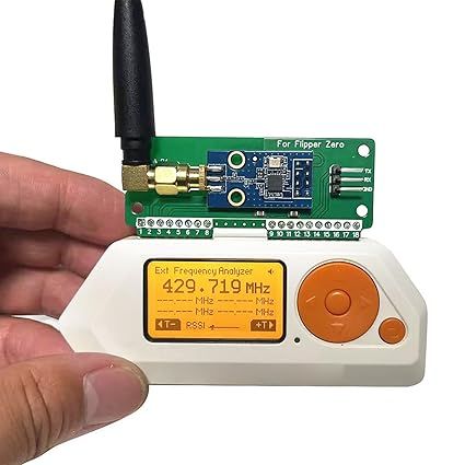 UJEAVETTE 433MHz Long Range CC1101 Module for Flipper Zero, High Gain Antenna, Easy to Use