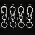 High-Quality Titanium Key Chain Luxury Men Keychain Lightweight Key Rings. 