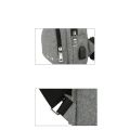 MILANDO Men Crossbody Shoulder Sling Bag With USB Port Beg Silang lelaki Beg sandang Lelaki (Type 7). 