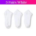 Pack of 3 pairs| Ankle socks for men women| multi-colors| Low cut socks| Short socks. 