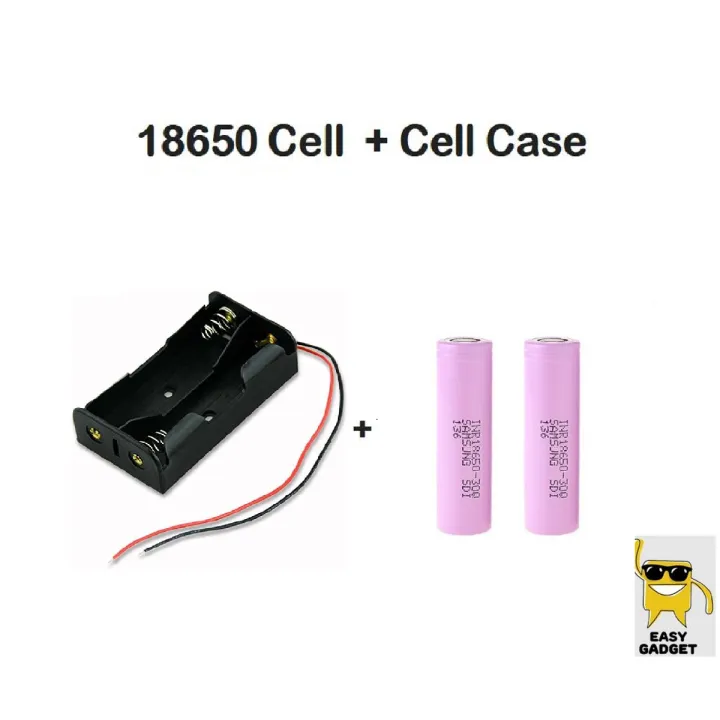5V%201A%20Micro%20USB%20Charging%20Kit%20TP4056%20Dual%20Protection%20Module%20+%202%20Cell%20Holder%20+%202%2018650%20Lithium%20Batteries%20-%20Image%202