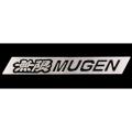 Mugen Logo Aluminium Black Part Car Spoiler Badge Emblem Logo For Honda. 