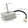 DC12V Refrigerator Fan Motor for Magic Chef, Fridge,2W 2200R/Min CCW. 