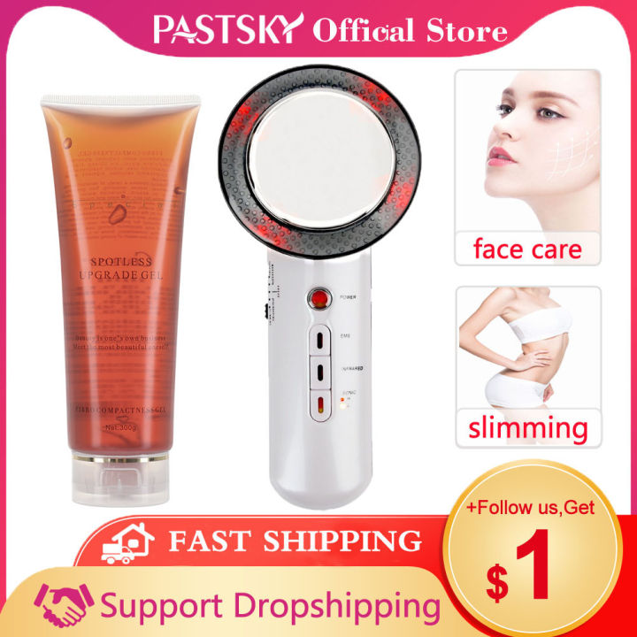 EMS Ultrasound Cavitation Slimming Massager Body Shaper Tummy Patch Conductive Gel Lose Weight Fat Burning Anti-cellulite Beauty