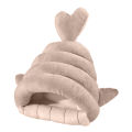 Squirrel Bed Semi-closed Design Cartoon Hamster Rat Warm Bed. 