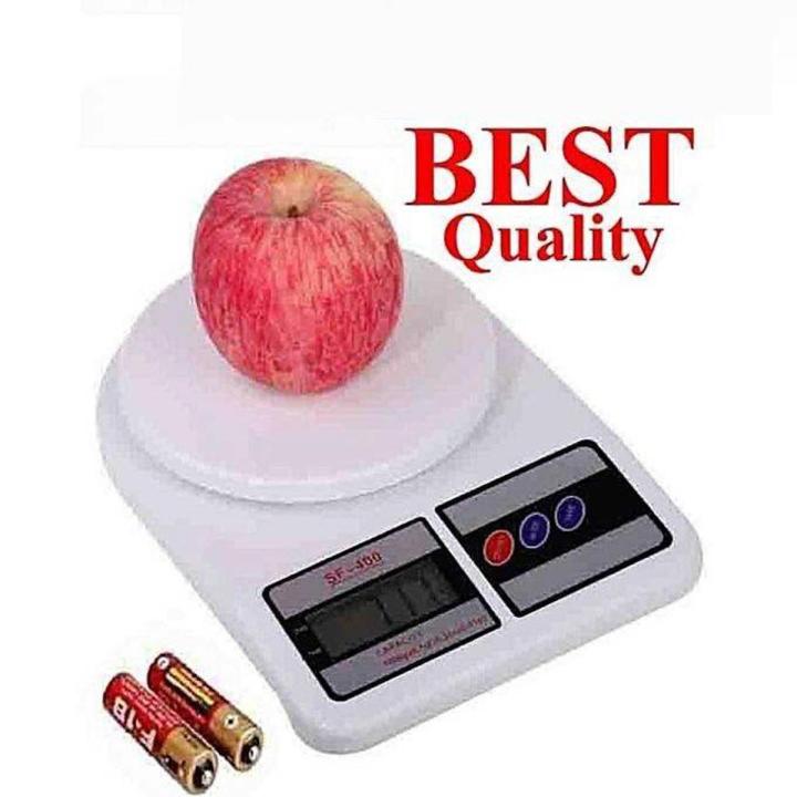 Electronic Digital Weight Scale with batteries | Daraz.pk