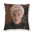 Draco Lucius Malfoy Pillowcase Polyester Linen Velvet Pattern Zip Decorative Throw Pillow Case Car Cushion Cover. 