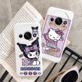 Cartoon Kuromi Kitty Cinnamoroll Cute Phone Cases For Xiaomi Redmi A3 A3x 9A 9AT 9 Note 8 9 Pro 9s 9T 14C Poco X3 NfC C61 Cover. 