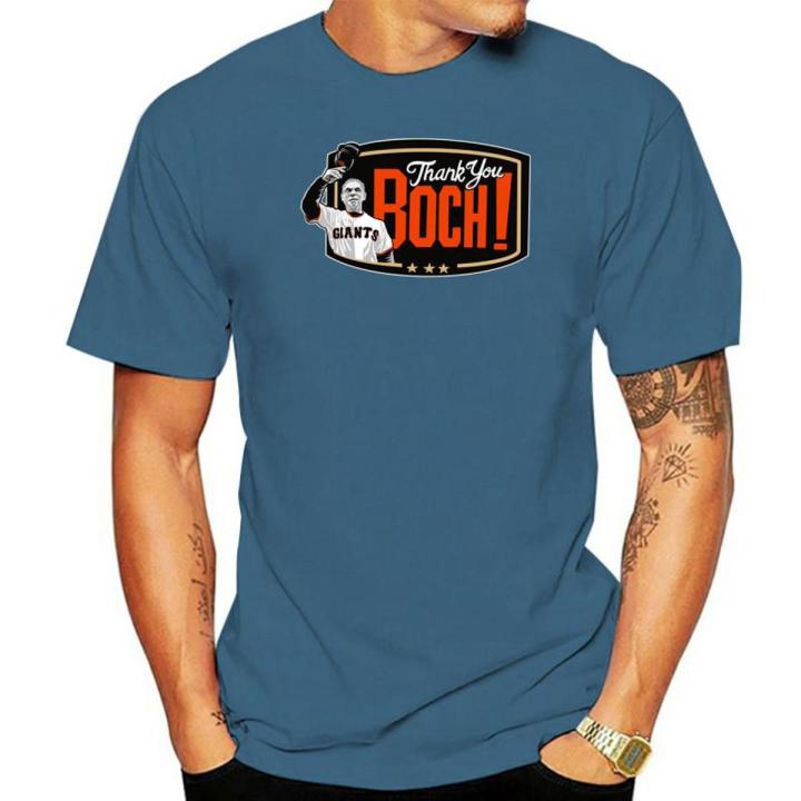 Men Thank You Boch Bruce Bochy Forever Short Sleeve Black T-Shirt S-3Xl Cool Tops Tee Shirt
