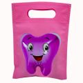 FIRST TEETH THEME GOODY BAGS - PACK OF 10 FABRIC GOODY BAGS - FIRST TEETH GIFT BAGS. 