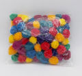 POP OF FUN PACK MULTICOLOR POM POMS IN ADORABLE 1-INCH SIZE. 