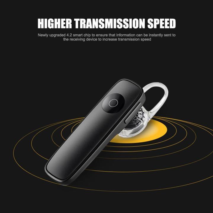 【MIGAPALAZA】 Plantronics 88120-41 M165 Marque 2 Ultralight Wireless Bluetooth Headset - Compatible With IPhone, Android, And Other Leading Smartphones - Black - intl
