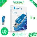 Microsoft Original Windows 11 Pro 64 Bit 8GB Bootable USB 3.0 Life Time Pre-Activated. 