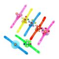 Boys Girls Gyro Luminous Hand Gyro Watch Spin Kids Toy Spin Fashion Luminous Bracelet Watch LED Luminous Toy Kids. 