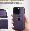 High Quality Leather Case for iPhone 11 to 14 pro max Series Camera and Logo Protection, Lightweight and Stylish Phone Case. 