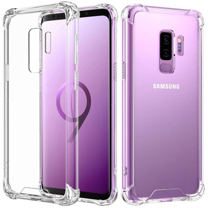 Samsung Galaxy S9 Plus Transparent Bumper Back Cover