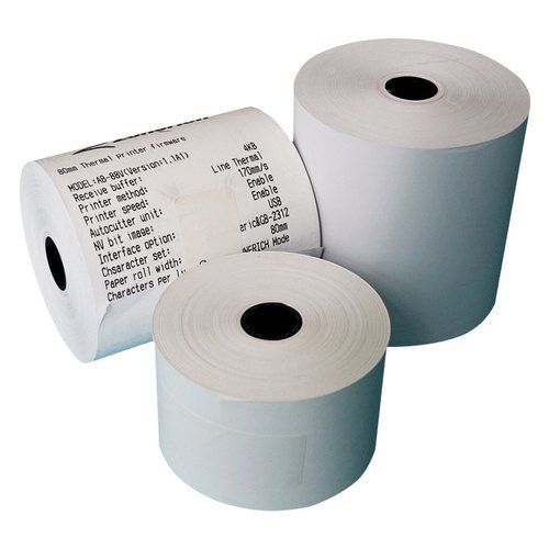 Pack Of 6 - Thermal Printer Roll - 80mm - 3 inch - 60 Meter / POS Thermal Printer Roll