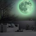 20CM Luminous Moon 3D Wall Sticker Moonlight Glow in the Dark Room Window Decor. 