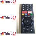 Triple H SONY Voice Remote control Universal Original RMF-TX300U For Smart Android LCD & LED TV Google Assistence & Social Buttons. 