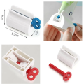 3 Pcs Plastic Rotary Toothpaste Squeezer Device - Durable Rolling Tube Paste Squeezer & Dispenser - Manual Rotary Paste Holder. 
