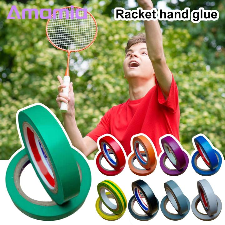 Badminton Squash Racket Grip Premium Self-adhesive Tennis Racket Grip Tape Slip Resistant Super Absorbent Overgrip for Tennis Badminton Squash Rackets Ideal for Southeast Asian Buyers Sweat