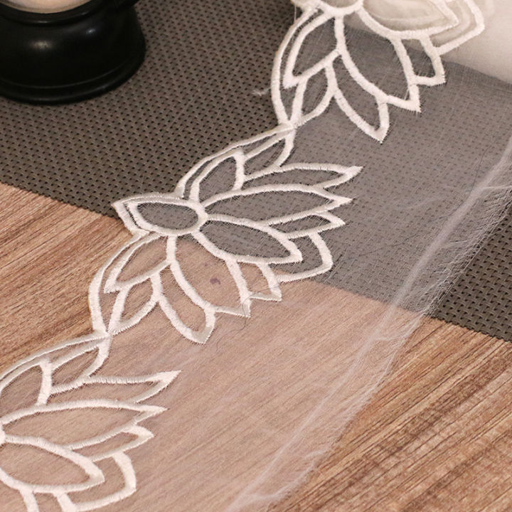 Cutwork%20Lace%20-%20Organza%20Embroidery%20-%20White%20-%201%20Yard%20Piece%20-%20Image%202
