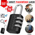 China Lock Pad lock Door Lock Window Lock Gate Lock High Quality China Pin Code lock Digit Password Combination Padlock number Locks Combination Lock Security Number code Lock پن کوڈ لاک سیکیورٹی نمبر کوڈ لاک. 