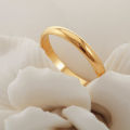 Unisex Simple Titanium Steel Couple Band Ring Engagement Wedding Jewelry Gift. 