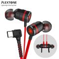 Plextone G20 Type C Hammering Bass Magnetic Gaming In-Ear Earphones Noise Reduction HD Microphone. 