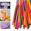 50 Pieces Long Latex Balloons Spiral Balloons Magic Air Balloons For Modelling, Birthday, Wedding & Party Decoration. 