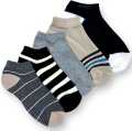 5 Pairs High Quality Cotton Ankle Socks for Men Women| Multicolor Cute Trendy Short Socks for Boys Girls. 