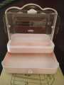 Dust Proof Acrylic Cosmetic Organizer Jewelry Box Makeup Storage Case. 