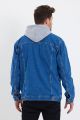 Mens Hooded Denim Jacket Home Shopping 5. 