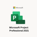Microsoft Project Professional 2021 Official Lifetime Activation Key for 2 PCs. 