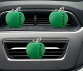 1pc Apple Shaped Car Air Freshener Dual Use Vent Clip & Dashboard Perfume Long-Lasting Fruity Scent Cute Colorful Auto Interior Alcohol-Free Aromatherapy Diffuser. 