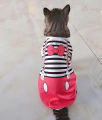 Sweet Print Sphynx Cat Clothes Costume Summer Pet Vest for Cats Gotas Rabbit Persian Kitten mascotas Clothing ubranko dla kota. 