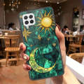 Samsung_ Galaxy A22 Cover - Celestial Starry Universe Series - HQ Ultra Shine Premium Infinity Glass Soft Silicon Borders Case. 
