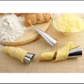 4 PCs /Set Conical Tube Cone Roll High Quality Stainless Steel Spiral Pastry Cream Horn Bread Cake baking Molds. 