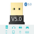 Mini USB Bluetooth Adapter V 5.0 / Wireless Dongle for ( Desktop, PC, Laptop, Tablets, Mobiles & Others ).. 