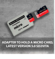 PSVITA SD2Vita PS Vita Memory Card Adapter Compatible with PS Vita 1000/2000 3.6 or HENkaku System (1 Pack). 